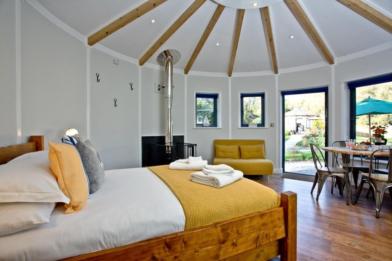 East Thorne Glamping Villa Bude Buitenkant foto
